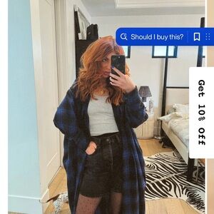 ISO 🫶🏼 Dressed in LALA Blue Plaid flannel